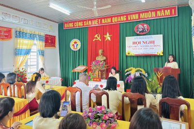 Trường Mầm non Hoa Pơ Lang- Hội nghị Viên chức, người lao động năm học 2025- 2026