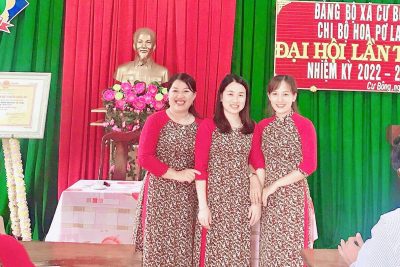 Chi bộ trường mầm non Hoa Pơ Lang- Đại hội lần thứ VII nhiệm kỳ 2022- 2025